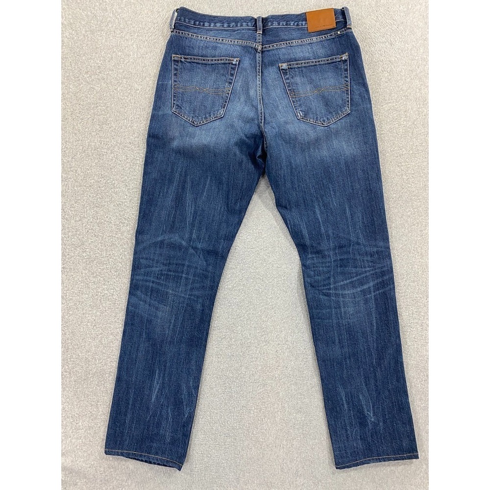 Lucky Brand Men's Denim Jeans 410 Athletic Slim Blue Size 34x30 Dark Wash - Picture 9 of 10